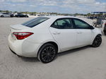 2015 Toyota Corolla L White vin: 2T1BURHE7FC461051