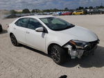 2015 Toyota Corolla L White vin: 2T1BURHE7FC461051