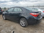 2015 Toyota Corolla L Black vin: 2T1BURHE7FC463060