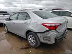 2016 Toyota Corolla L Silver vin: 2T1BURHE7GC537644