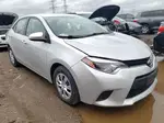 2016 Toyota Corolla L Silver vin: 2T1BURHE7GC537644