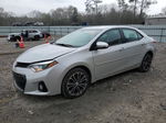 2016 Toyota Corolla L Silver vin: 2T1BURHE7GC555013