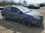 2016 Toyota Corolla L Gray vin: 2T1BURHE7GC599075