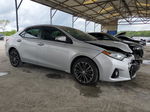 2016 Toyota Corolla L Silver vin: 2T1BURHE7GC614352