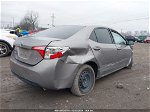 2016 Toyota Corolla Le Gray vin: 2T1BURHE7GC637615