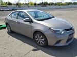 2016 Toyota Corolla L Серый vin: 2T1BURHE7GC640918