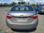 2016 Toyota Corolla L Gray vin: 2T1BURHE7GC640918