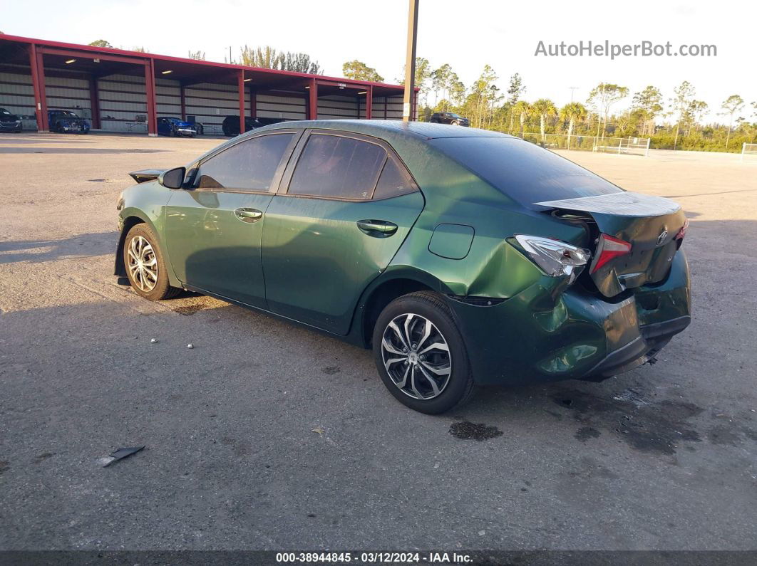 2016 Toyota Corolla Le Green vin: 2T1BURHE7GC692730