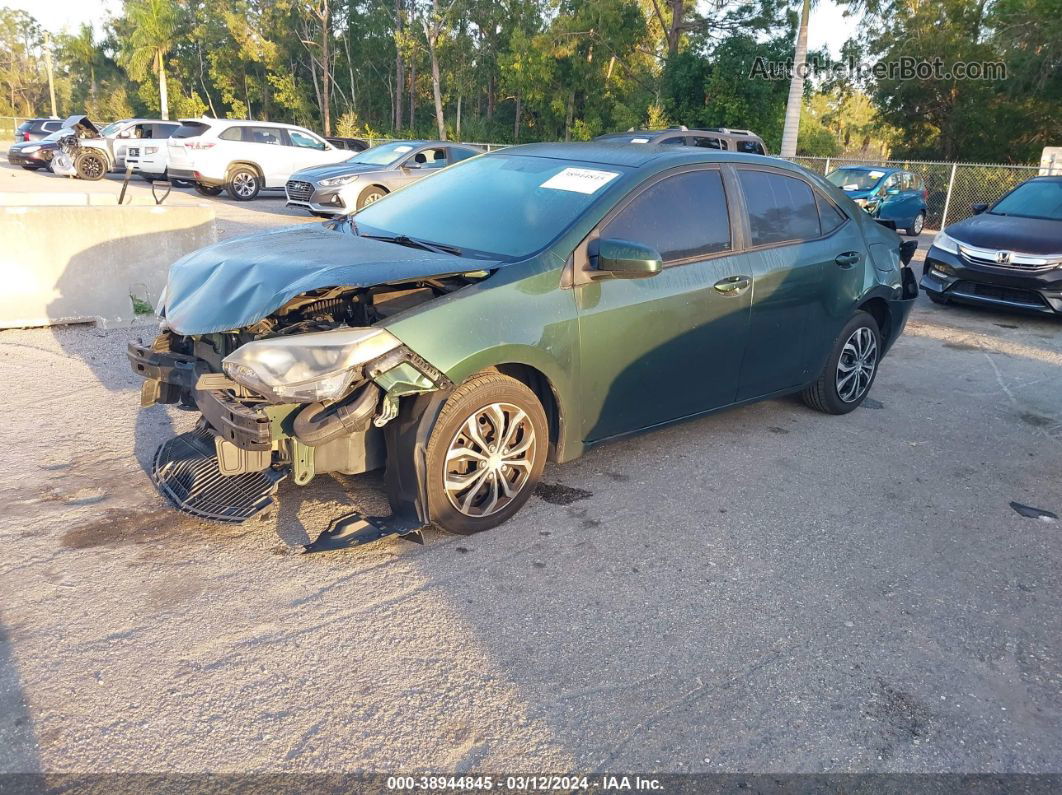 2016 Toyota Corolla Le Green vin: 2T1BURHE7GC692730