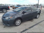 2016 Toyota Corolla L/le/s/s Plus/le Plus Gray vin: 2T1BURHE7GC694980