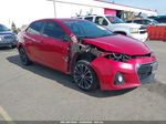 2016 Toyota Corolla S Premium Red vin: 2T1BURHE7GC698415