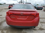 2017 Toyota Corolla L Red vin: 2T1BURHE7HC749218