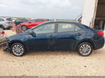 2017 Toyota Corolla Xle Dark Blue vin: 2T1BURHE7HC756413