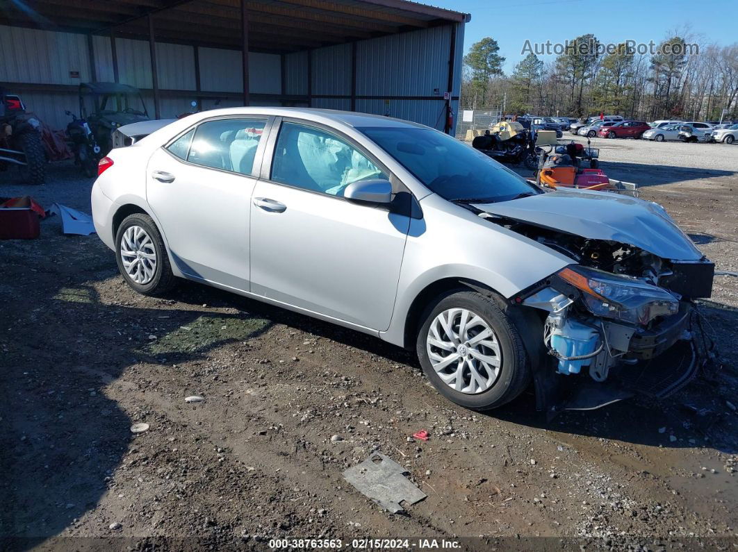 2017 Toyota Corolla Le Silver vin: 2T1BURHE7HC772806