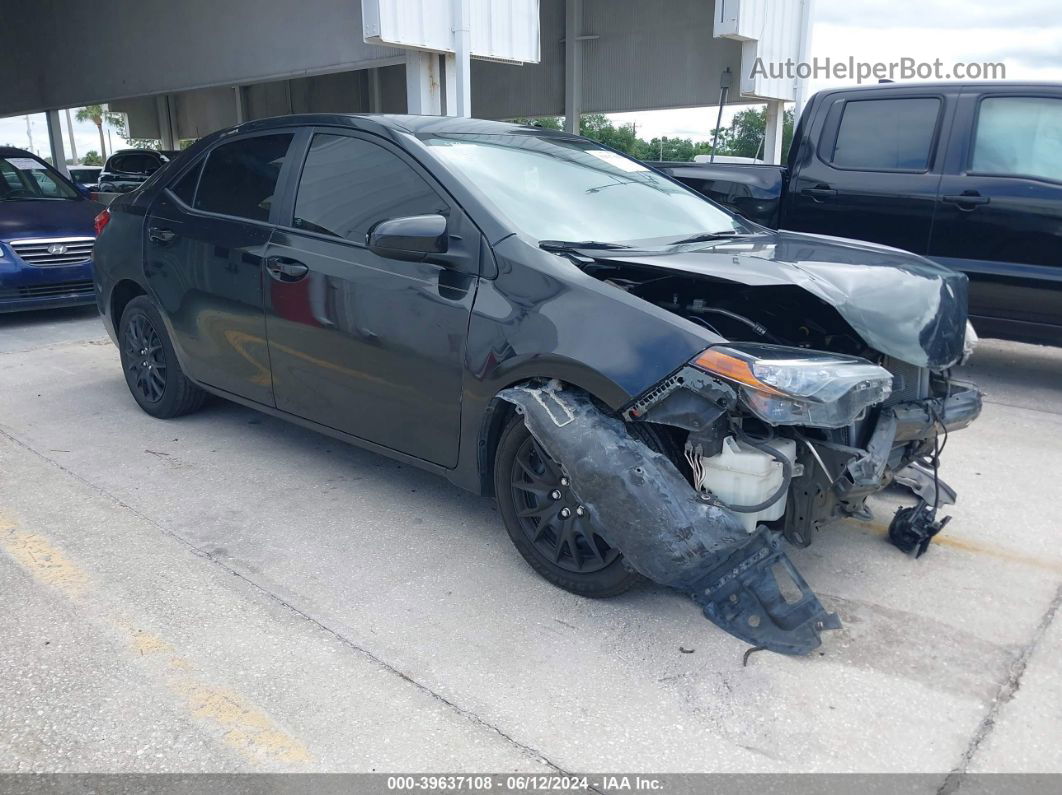 2017 Toyota Corolla Le Black vin: 2T1BURHE7HC782624