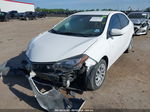 2017 Toyota Corolla Le White vin: 2T1BURHE7HC795079