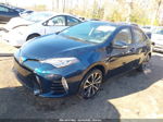 2017 Toyota Corolla Se Blue vin: 2T1BURHE7HC803889