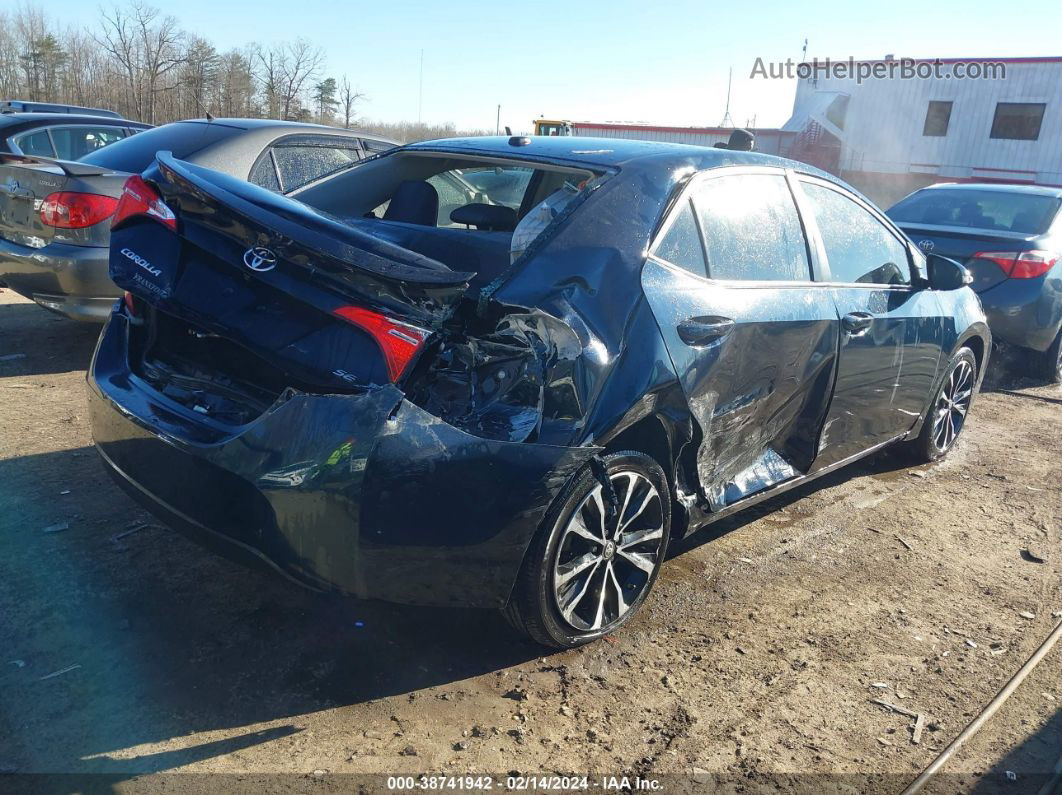 2017 Toyota Corolla Se Синий vin: 2T1BURHE7HC803889