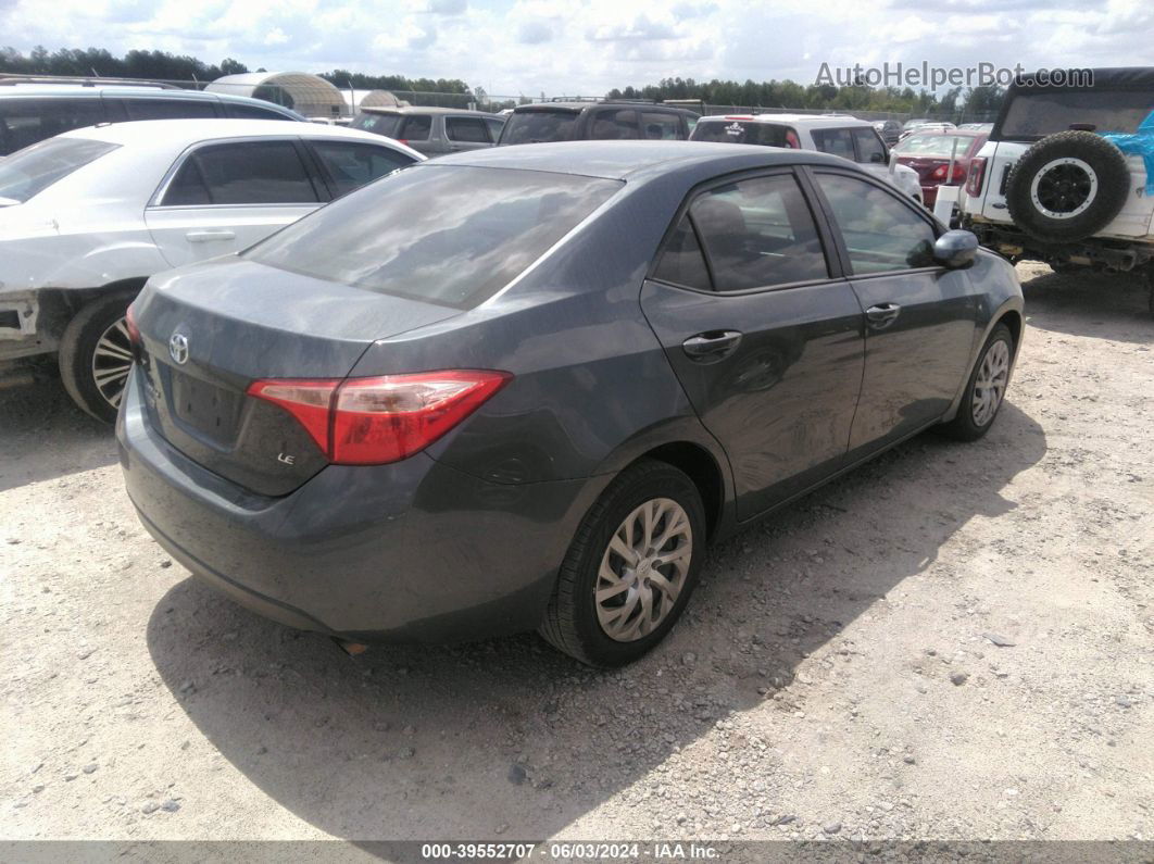 2017 Toyota Corolla Le Blue vin: 2T1BURHE7HC806100