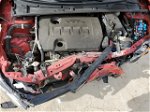 2017 Toyota Corolla L Red vin: 2T1BURHE7HC827321