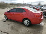 2017 Toyota Corolla L Red vin: 2T1BURHE7HC827321