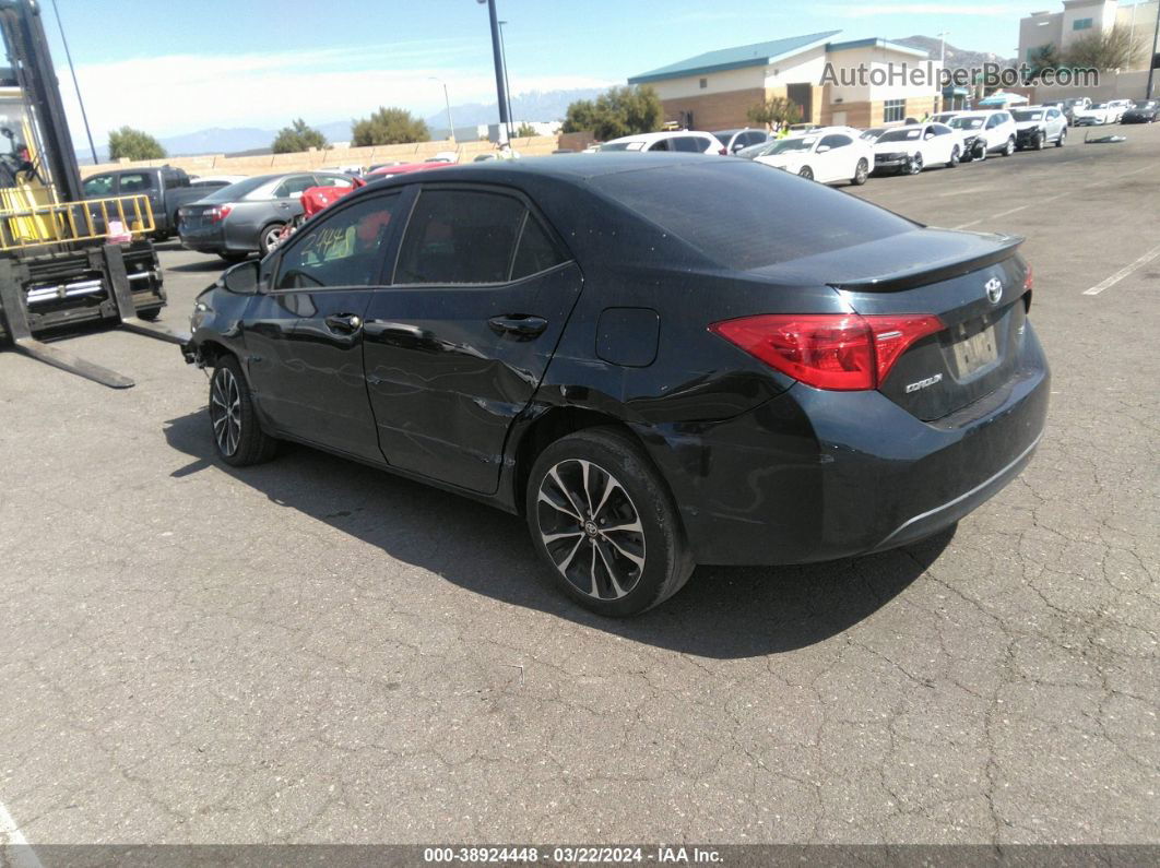 2017 Toyota Corolla Se Black vin: 2T1BURHE7HC828694