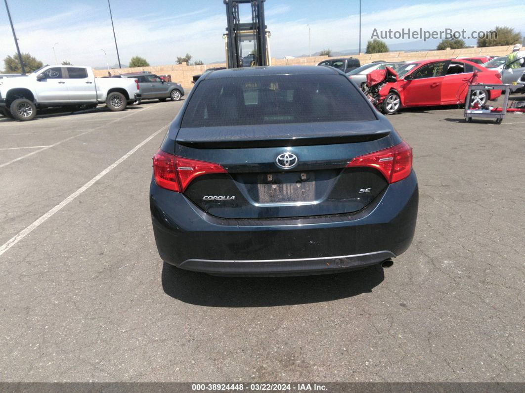 2017 Toyota Corolla Se Black vin: 2T1BURHE7HC828694