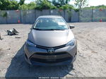 2017 Toyota Corolla Le Gray vin: 2T1BURHE7HC838917