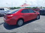 2017 Toyota Corolla Le Red vin: 2T1BURHE7HC850629