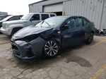 2017 Toyota Corolla L Синий vin: 2T1BURHE7HC855443