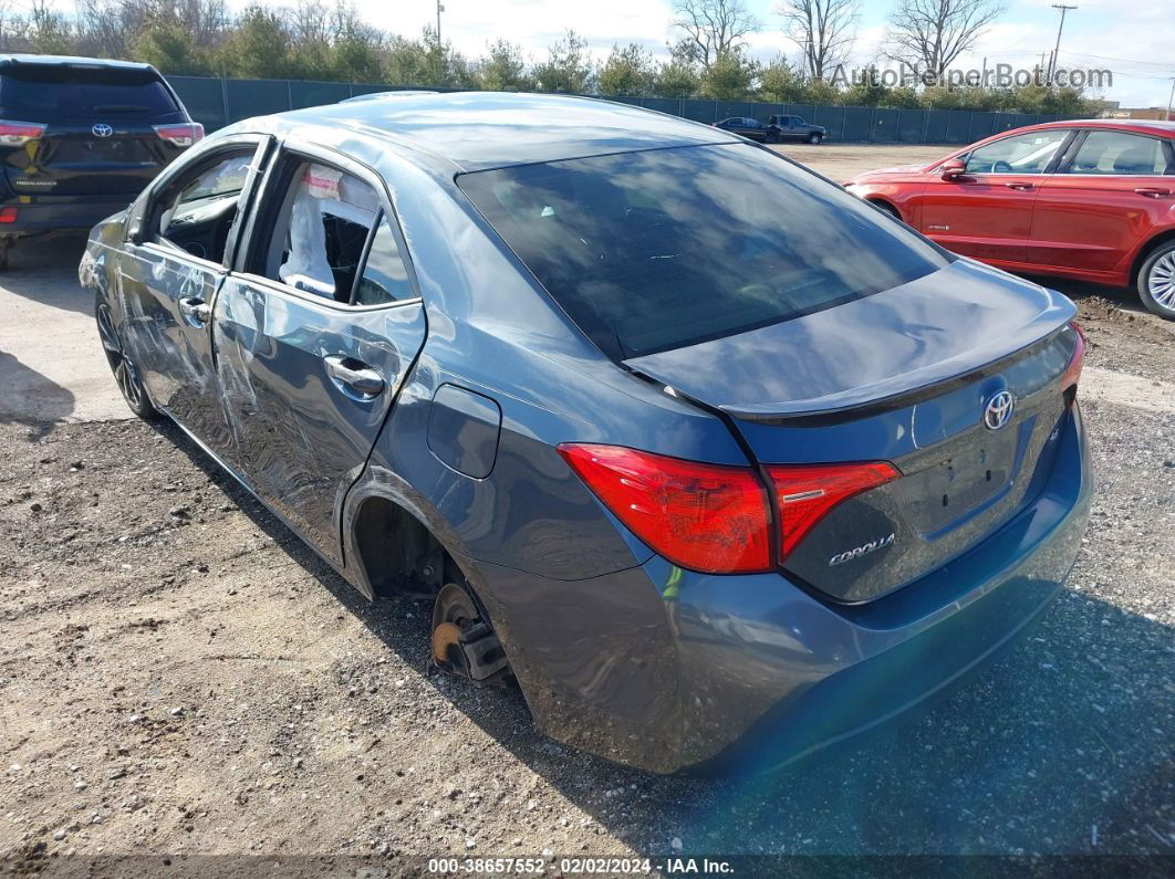 2017 Toyota Corolla Se Gray vin: 2T1BURHE7HC859668