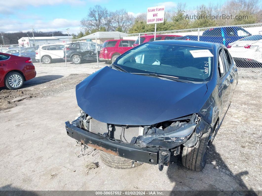 2017 Toyota Corolla Se Gray vin: 2T1BURHE7HC859668