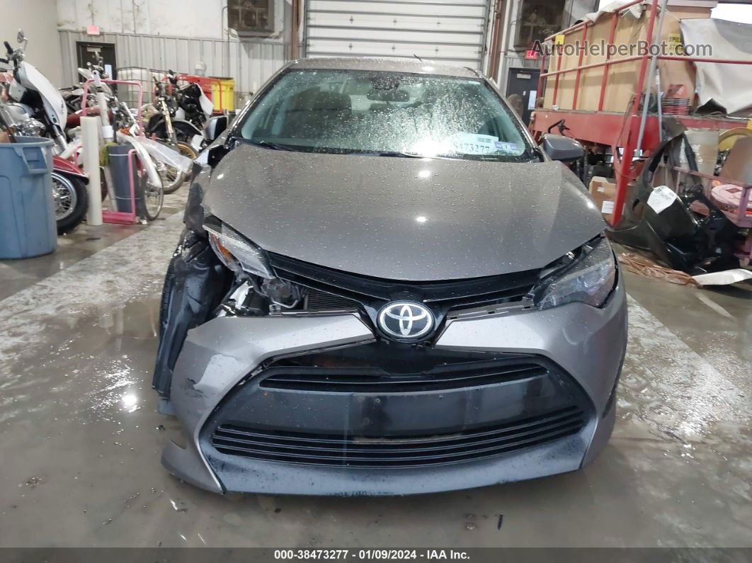 2017 Toyota Corolla Le Серый vin: 2T1BURHE7HC882612