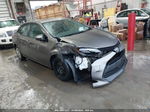 2017 Toyota Corolla Le Gray vin: 2T1BURHE7HC882612