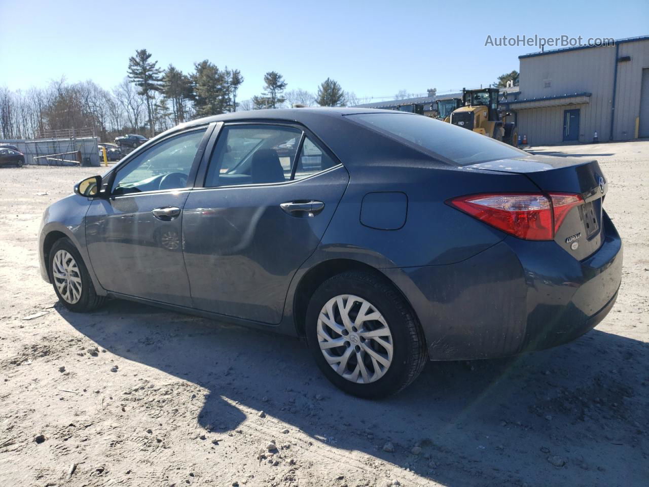 2017 Toyota Corolla L Gray vin: 2T1BURHE7HC885879