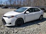 2017 Toyota Corolla L White vin: 2T1BURHE7HC908349