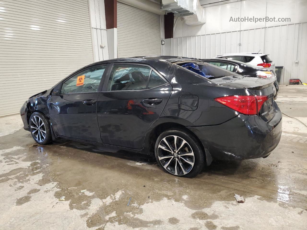 2017 Toyota Corolla L Черный vin: 2T1BURHE7HC921960