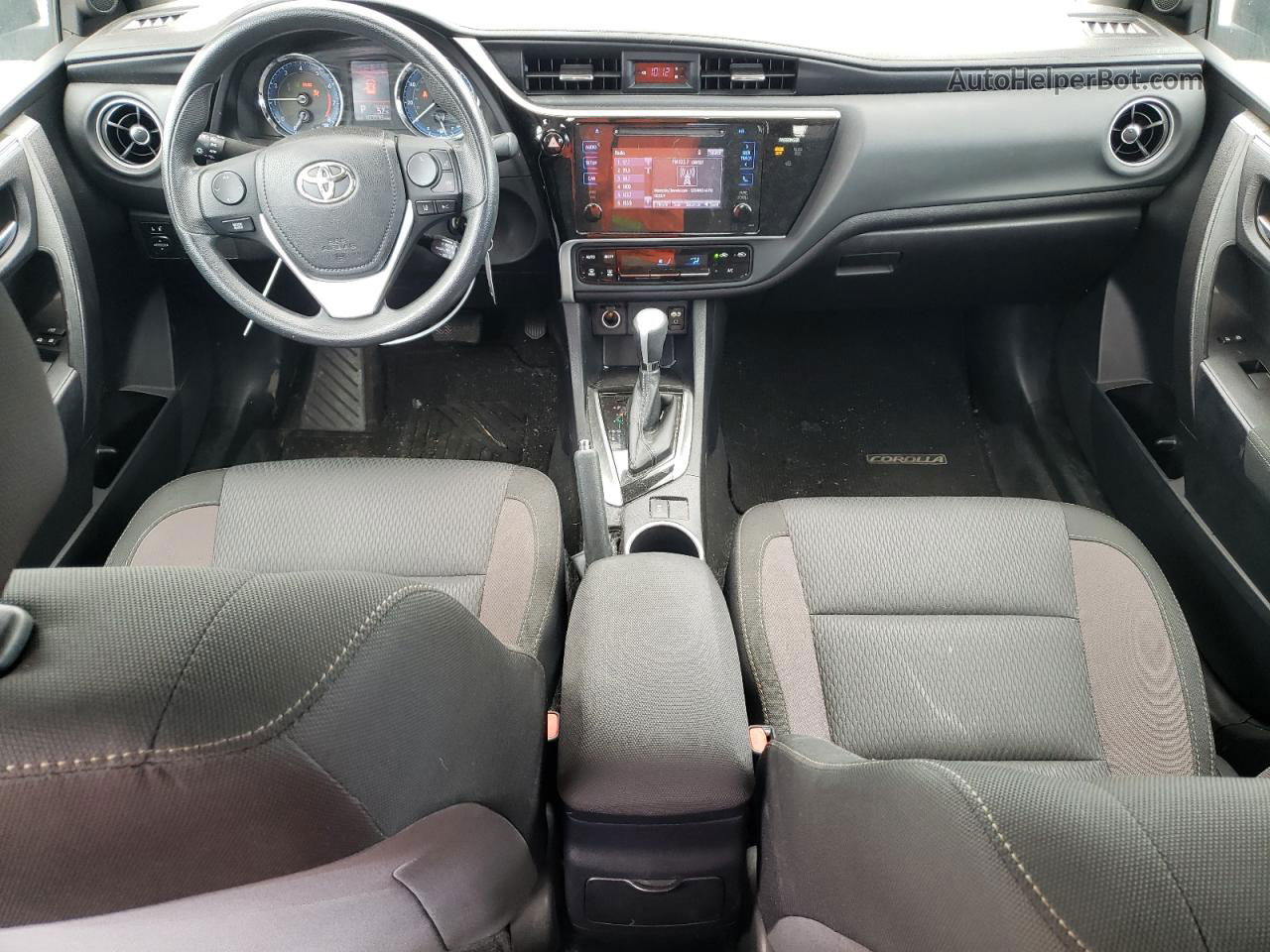 2017 Toyota Corolla L Синий vin: 2T1BURHE7HC924518