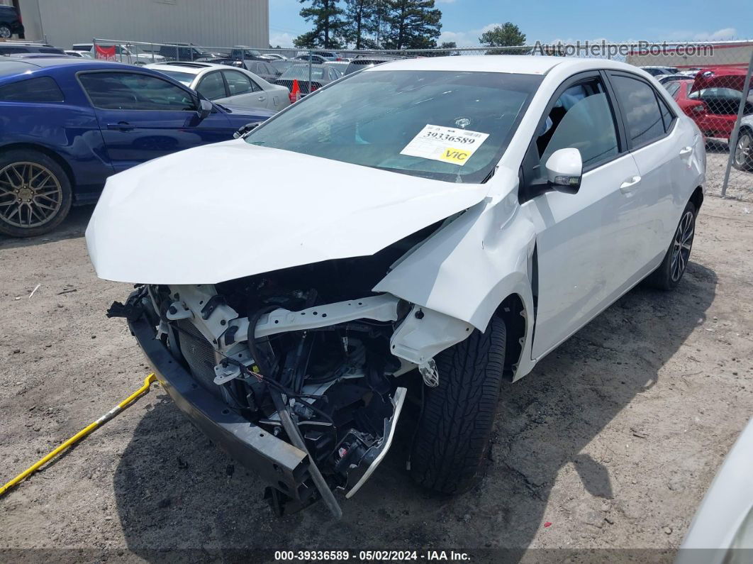 2017 Toyota Corolla Se White vin: 2T1BURHE7HC933641