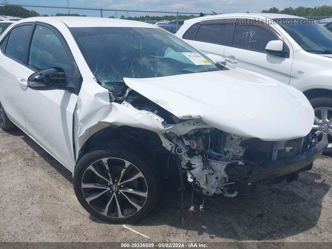 2017 Toyota Corolla Se White vin: 2T1BURHE7HC933641