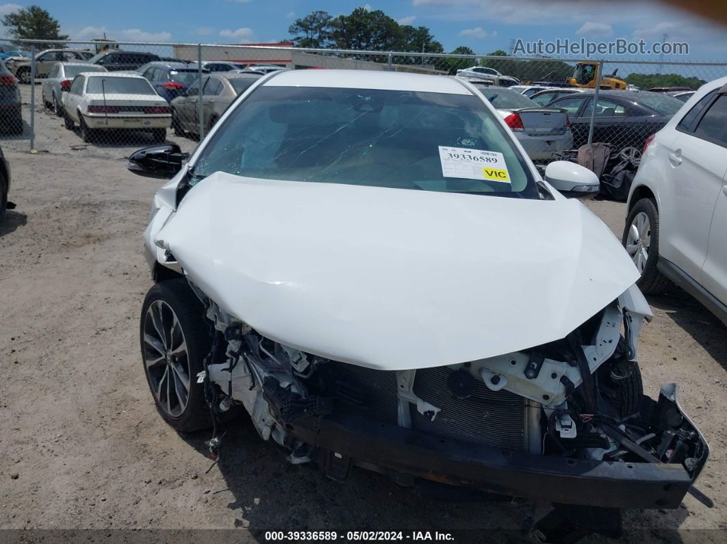 2017 Toyota Corolla Se White vin: 2T1BURHE7HC933641