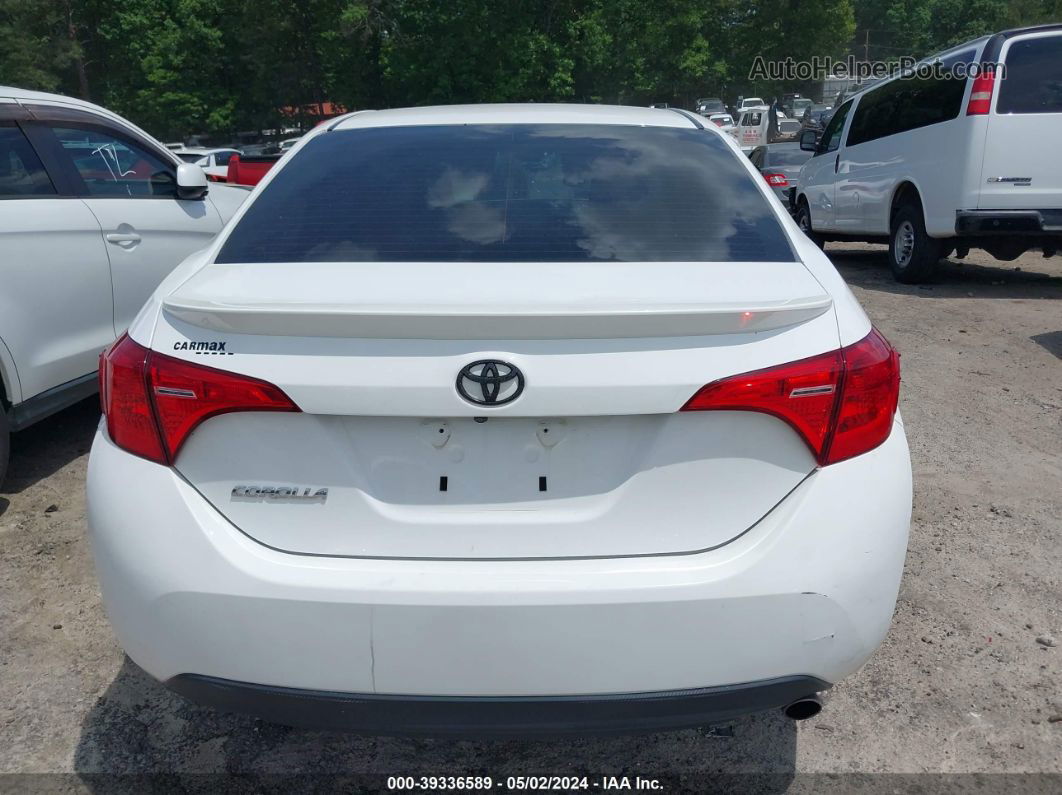 2017 Toyota Corolla Se Белый vin: 2T1BURHE7HC933641