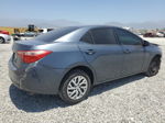 2017 Toyota Corolla L Gray vin: 2T1BURHE7HC936734