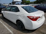 2019 Toyota Corolla L White vin: 2T1BURHE7KC136667