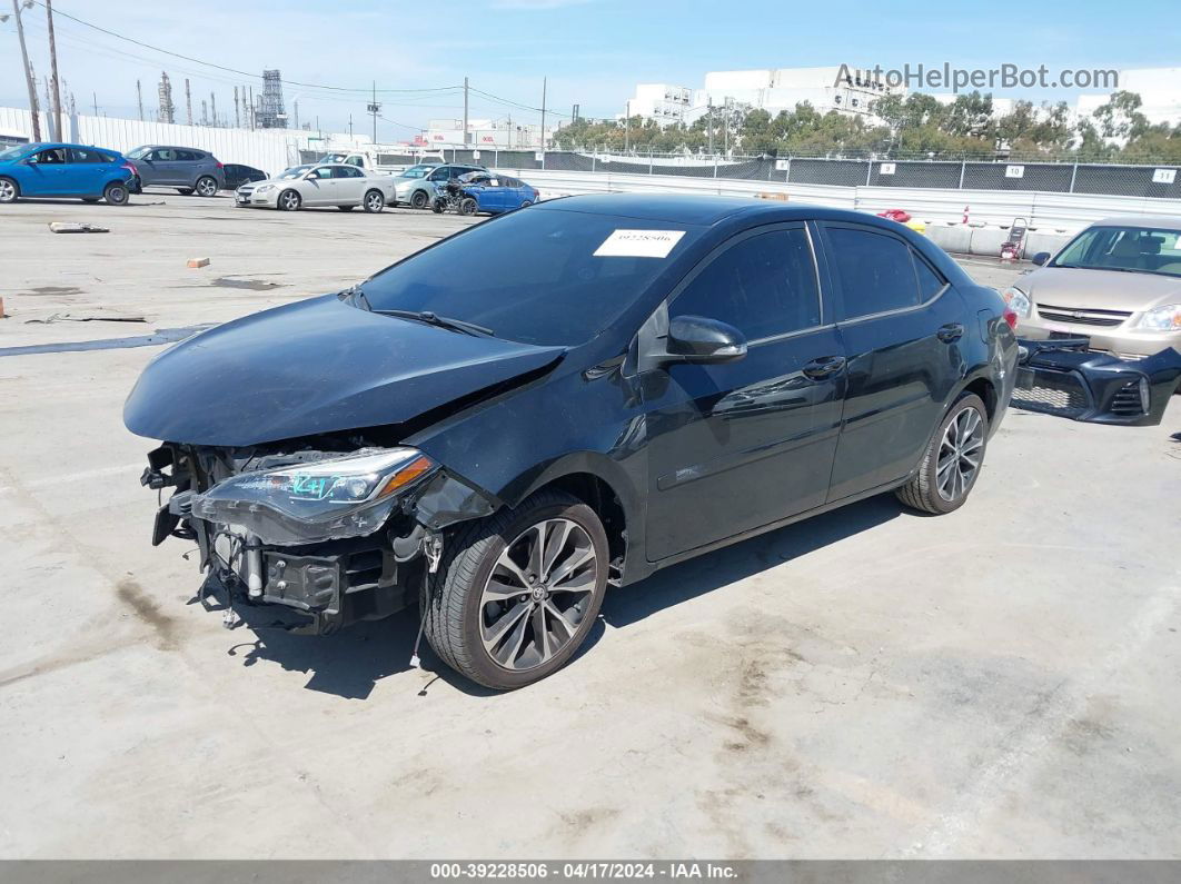 2019 Toyota Corolla Se Black vin: 2T1BURHE7KC153906