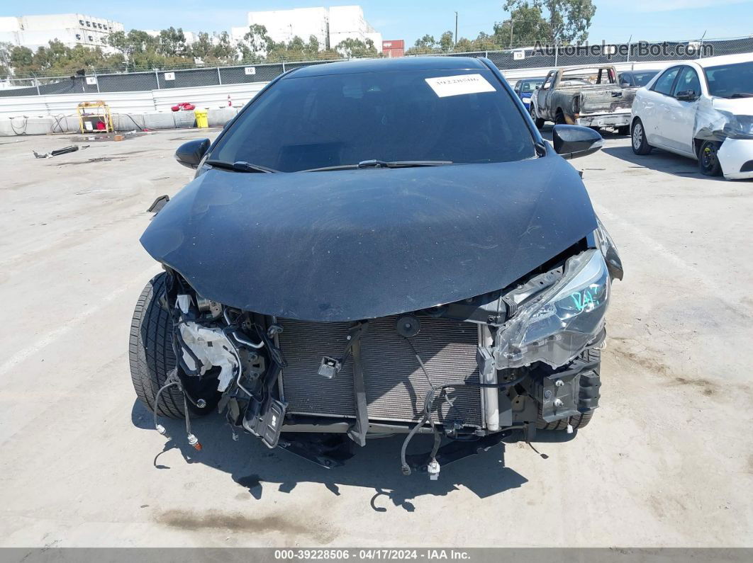 2019 Toyota Corolla Se Black vin: 2T1BURHE7KC153906