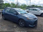 2019 Toyota Corolla Le Blue vin: 2T1BURHE7KC178935