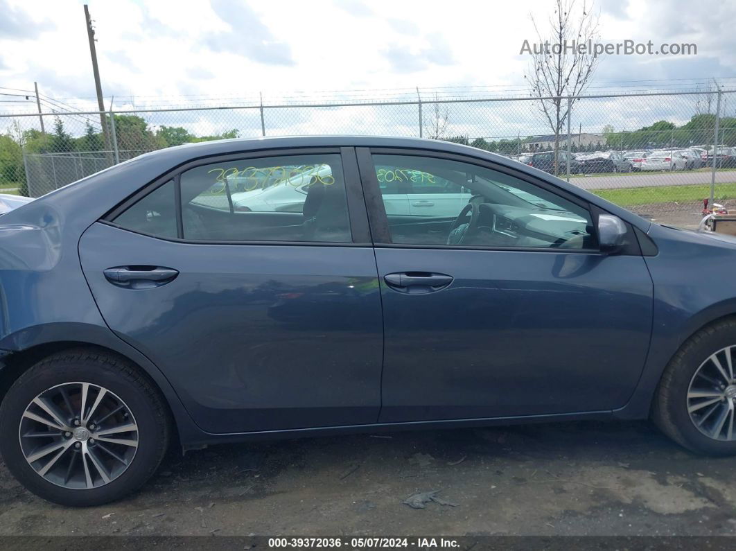 2019 Toyota Corolla Le Blue vin: 2T1BURHE7KC178935