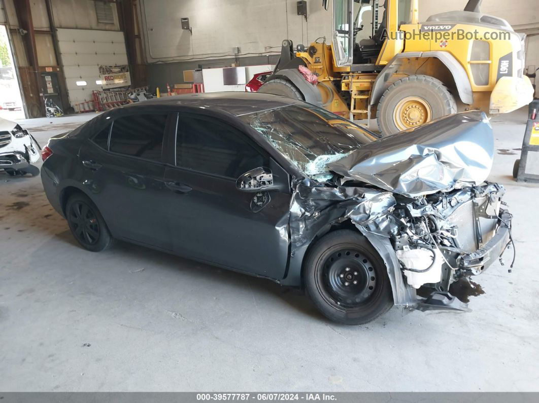 2019 Toyota Corolla Le Gray vin: 2T1BURHE7KC182192