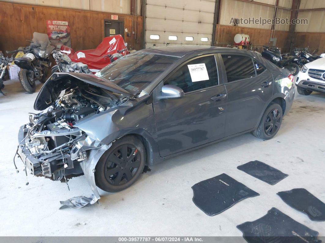 2019 Toyota Corolla Le Gray vin: 2T1BURHE7KC182192